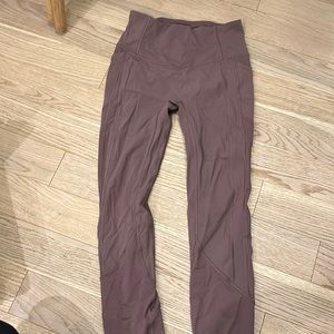 Lulu lemon leggings high rise crop